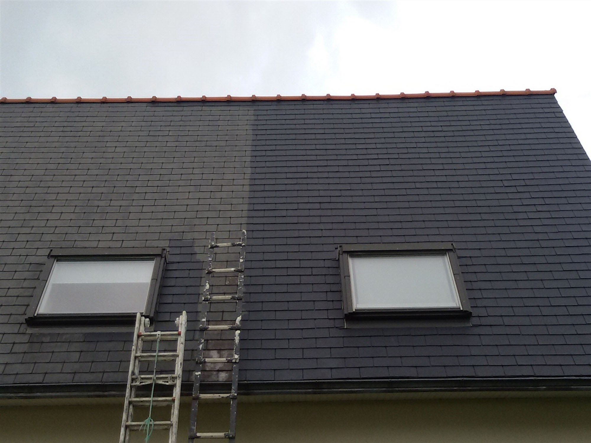 nettoyage toiture lesneven